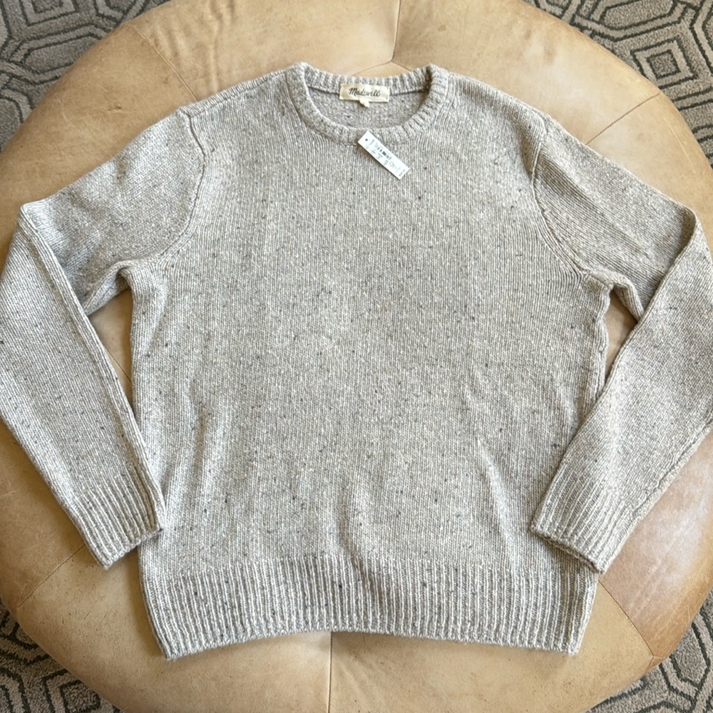 NWT Madewell crewneck sweater size M